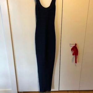 Brand New With Tags Herve Leger Tank Gown XS